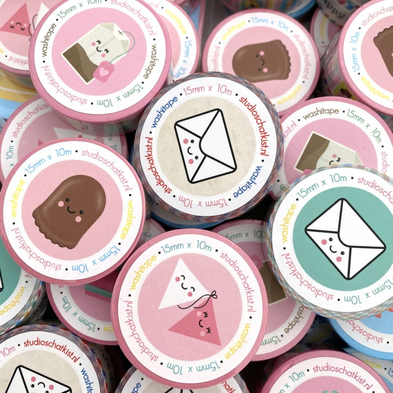 Masking tape wist-je-datjes